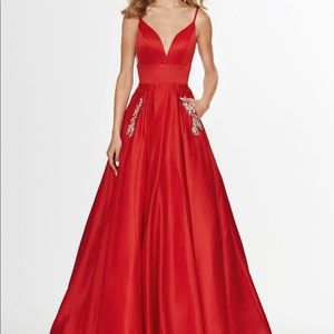 RED PROM DRESS